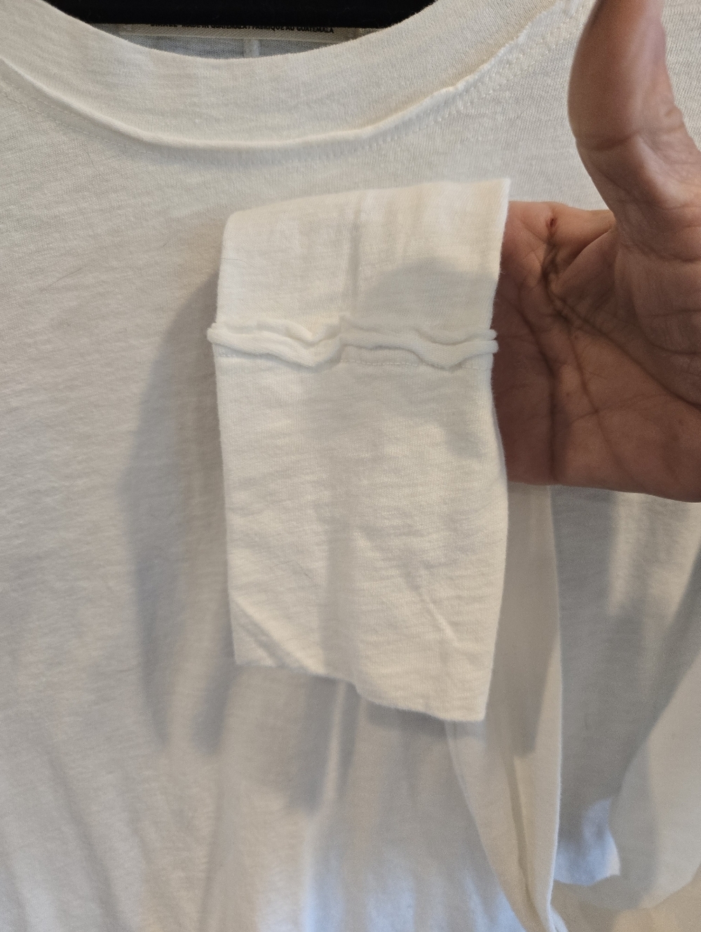 We The Free Arden  Tee With Thumbholes( set of 4) - White .Size S - Picture 8 of 15
